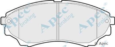 APEC BRAKING pad1470 -  Комплект тормозных колодок, дисковый тормоз